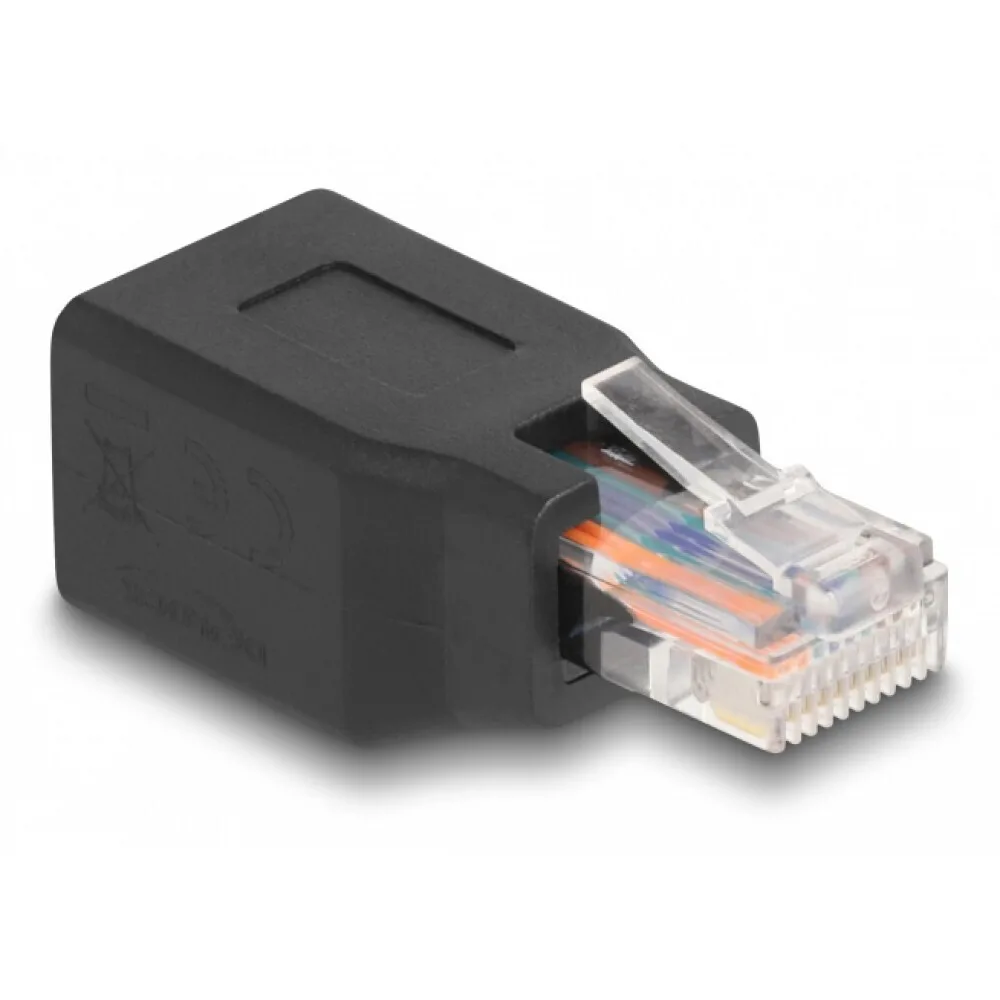 DeLock Μετατροπέας RJ-45 female σε RJ-45 female 1τμχ 66991 - Image 1