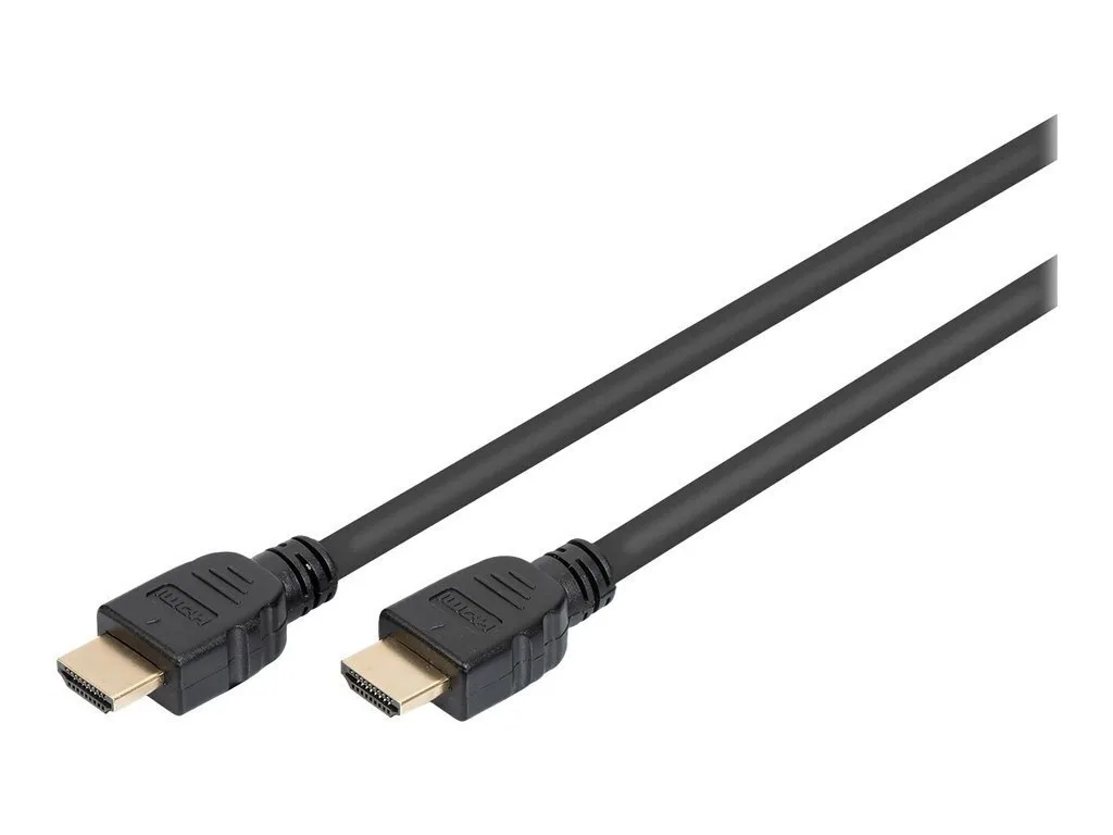 Digitus HDMI 1.4 High Speed 1080p 120Hz Cable HDMI male - HDMI male 3m Μαύρο DB-330123-030-S - Image 1