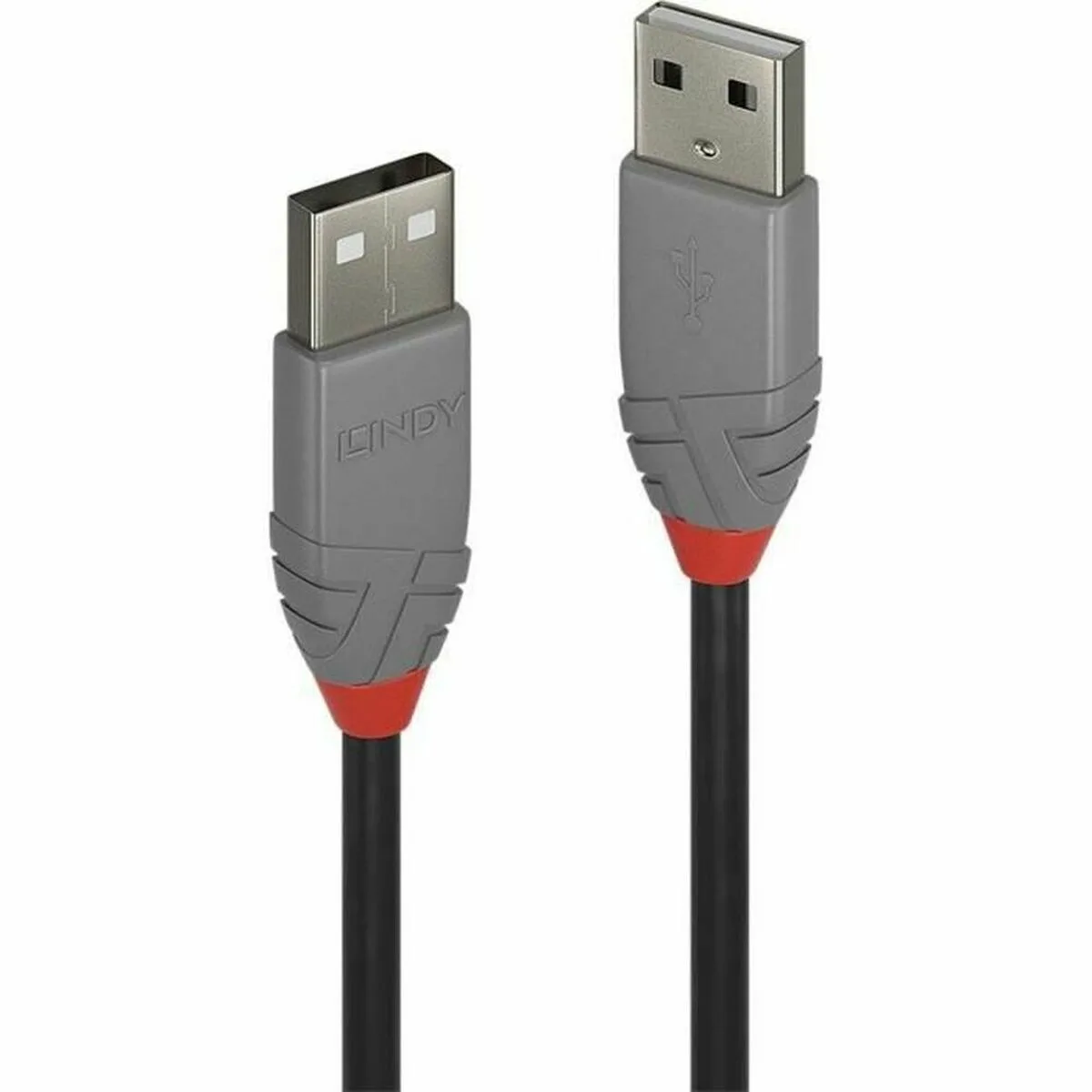 Lindy USB 2.0 Cable USB-A male - USB-A male 1m (36692) - Image 1