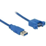 DeLock USB 3.0 Cable USB-A male - USB-A female 1m (85112)