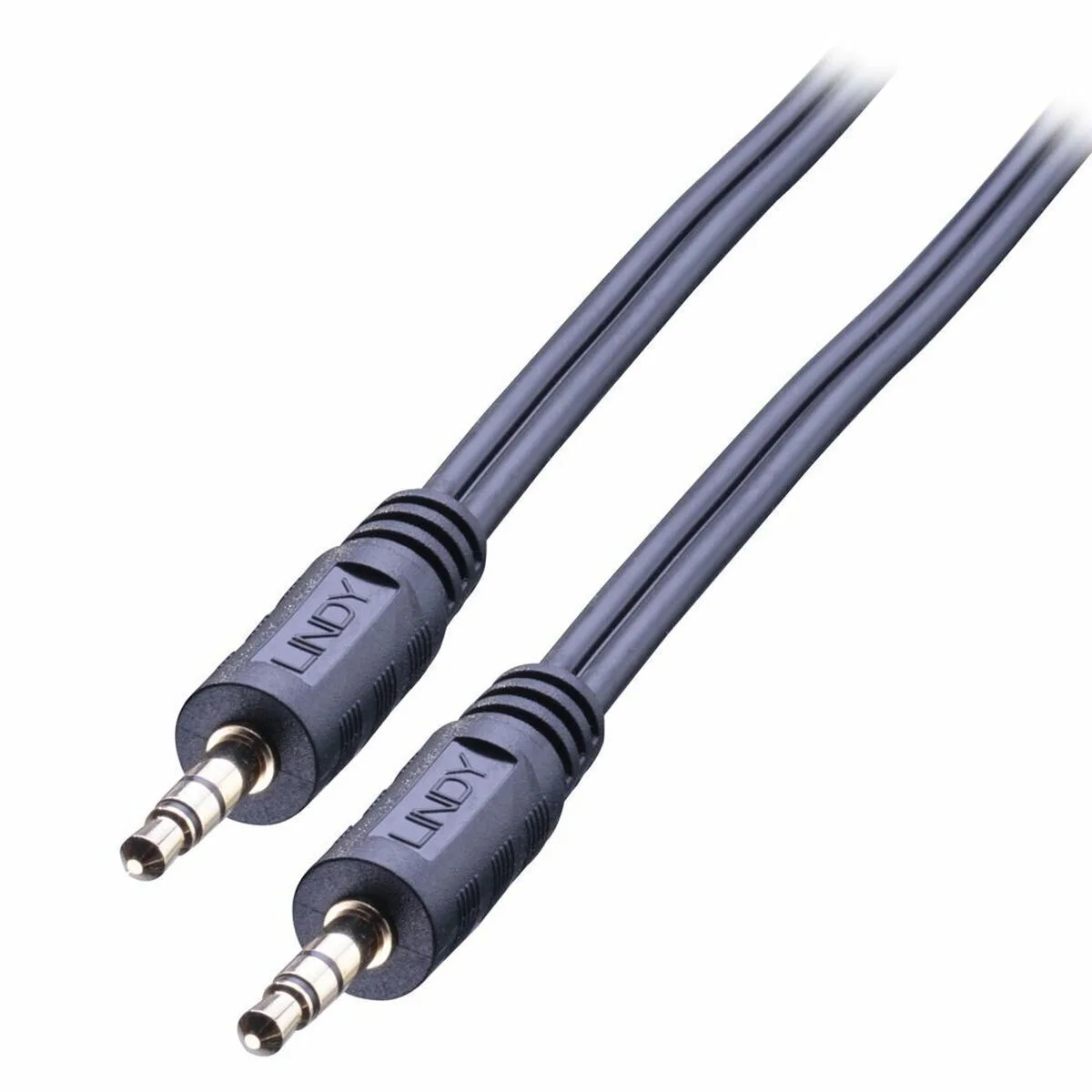 Lindy Καλώδιο Ήχου 3.5mm male - 3.5mm male Μαύρο 3m με Επίχρυσους Ακροδέκτες 35643 - Image 1