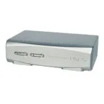 Kvm Switch 2 Θύρες Lindy Γκρι Ασημί