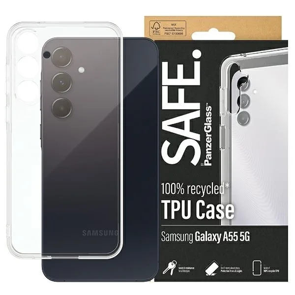 20240719094922_panzerglass_tempered_glass_galaxy_a55_safe95691.jpeg PanzerGlass SAFE Back Cover Σιλικόνης Διάφανο (Galaxy A55) SAFE95691 - Image 1