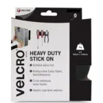 Velcro Αυτοκόλλητη Ταινία Χριτς Χρατς Μαύρη 2.5mx50mm 60245