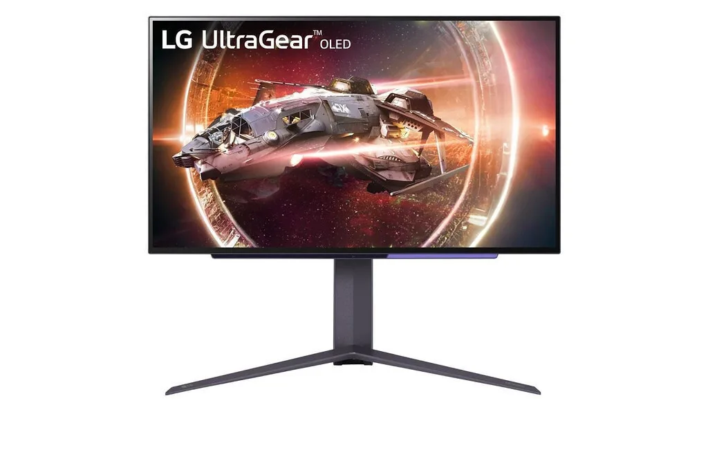 LG UltraGear 27GS85QX IPS HDR Gaming Monitor 27" QHD 2560x1440 180Hz με Χρόνο Απόκρισης 1ms GTG - Image 1