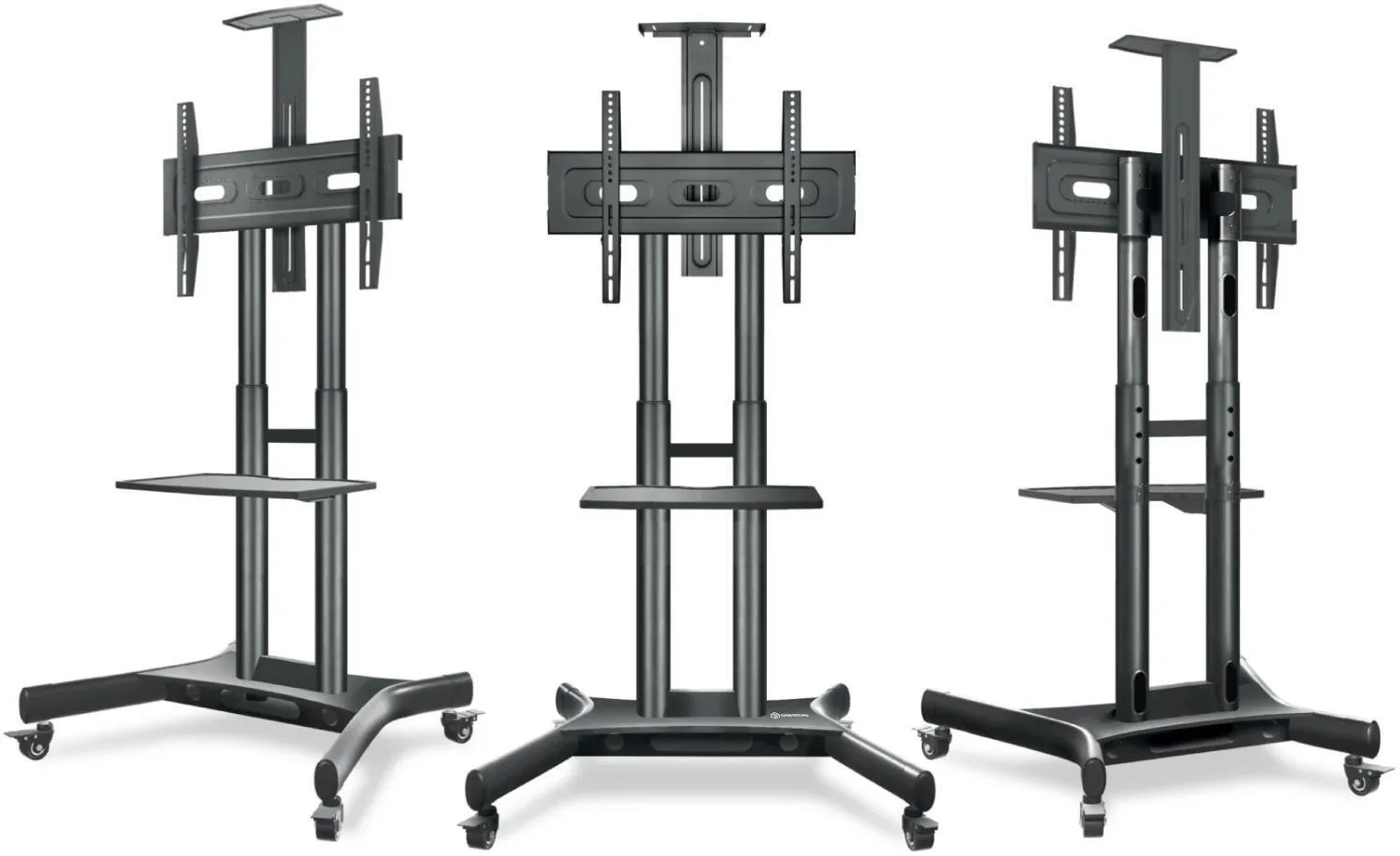 Onkron Βάση Τηλεόρασης Δαπέδου έως 70" και 45kg Μαύρο - Image 1