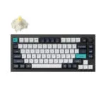 Keychron Q1 MAX Q1M-M4 Ασύρματο Gaming Μηχανικό Πληκτρολόγιο 75% με Gateron Jupiter Banana διακόπτες και RGB φωτισμό (Αγγλικό US)