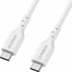 Otterbox USB 2.0 Cable USB-C male - USB-C 60W PD Λευκό 1m 78-81359