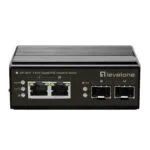 Level One Unmanaged L2 PoE++ Switch με 2 Θύρες Gigabit (1Gbps) Ethernet και 4 SFP Θύρες