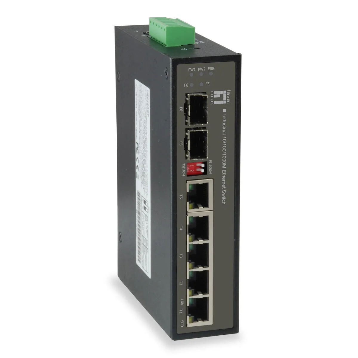 20240808154820_341a9b08.jpeg Level One IES-0600 Unmanaged L2 Switch με 4 Θύρες Gigabit (1Gbps) Ethernet και 2 SFP Θύρες - Image 1