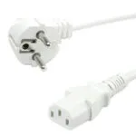 Value Schuko - IEC C13 Cable 2m Λευκό 19.99.1019-50