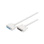 Digitus Καλώδιο RS232 25-pin female σε RS232 25-pin male 2m (AK-610201-020-E)