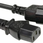Roline IEC C14 - IEC C13 Cable 1.8m Μαύρο 19.08.1515