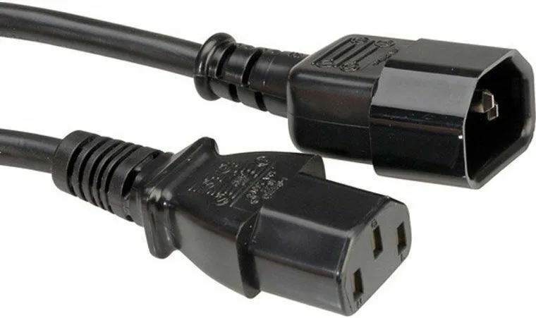 Roline IEC C14 - IEC C13 Cable 1.8m Μαύρο 19.08.1515 - Image 1