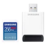 Samsung Pro Plus (2023) SDXC 256GB U3 V30 UHS-I 180MB/s με USB Reader