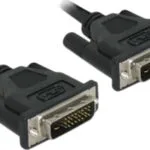 DeLock DVI Cable DVI-D male - DVI-D male 0.5m (84369)