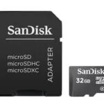 Sandisk microSDHC 32GB Class 4 Default Speed με αντάπτορα