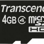 Transcend microSDHC 4GB Class 4