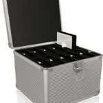 Icy Box Θήκη Προστασίας Aluminium Protective Case For 10x 2.5/3.5-inch Ασημί (IB-AC628)