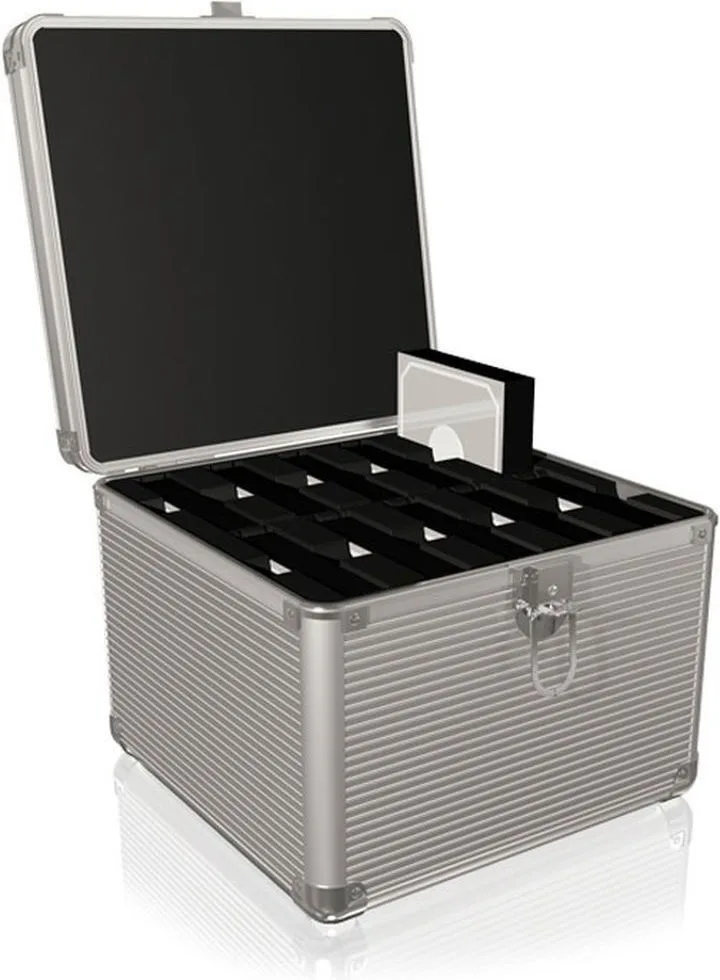 Icy Box Θήκη Προστασίας Aluminium Protective Case For 10x 2.5/3.5-inch Ασημί (IB-AC628) - Image 1