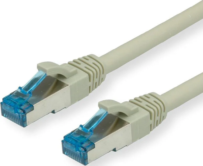 Roline S/FTP Cat.6a (Gigabit) Καλώδιο Δικτύου Ethernet 10m Γκρι 21.99.0867 - Image 1