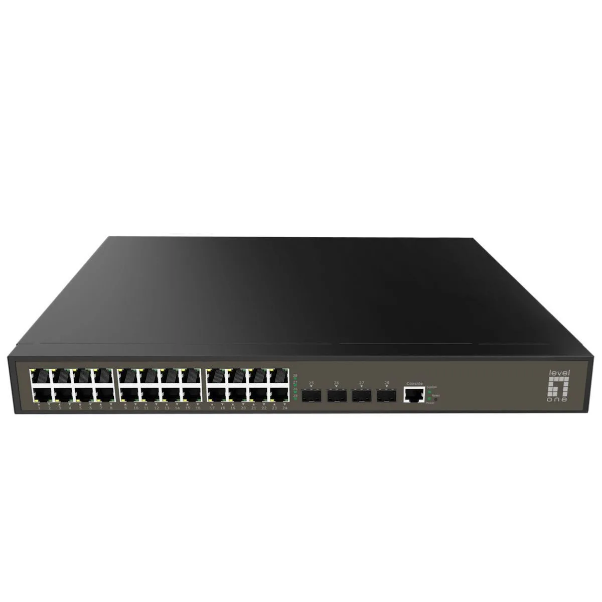 20240808172119_level_one_gel_2871_managed_l3_switch_me_24_thyres_ethernet_kai_4_sfp_thyres.jpeg Level One GEL-2871 Managed L3 Switch με 24 Θύρες Ethernet και 4 SFP Θύρες - Image 1