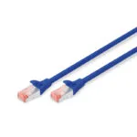 Digitus S/FTP Cat.6 (Gigabit) Καλώδιο Δικτύου Ethernet 10m Μπλε DK-1644-100/B