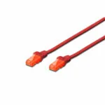 Digitus U/UTP Cat.6 (Gigabit) Καλώδιο Δικτύου Ethernet 0.25m Κόκκινο DK-1617-0025/R
