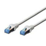 Digitus S/FTP Cat.5e (Gigabit) Καλώδιο Δικτύου Ethernet 10m Γκρι DK-1531-100