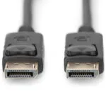 Digitus Cable DisplayPort male - DisplayPort male 3m Μαύρο (DB-340100-030-S)