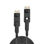Lindy Cable mini DisplayPort male - mini DisplayPort male 20m Μαύρο (38481)
