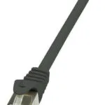 LogiLink F/UTP Cat.6 (Gigabit) Καλώδιο Δικτύου Ethernet 2m Μαύρο CP2053S