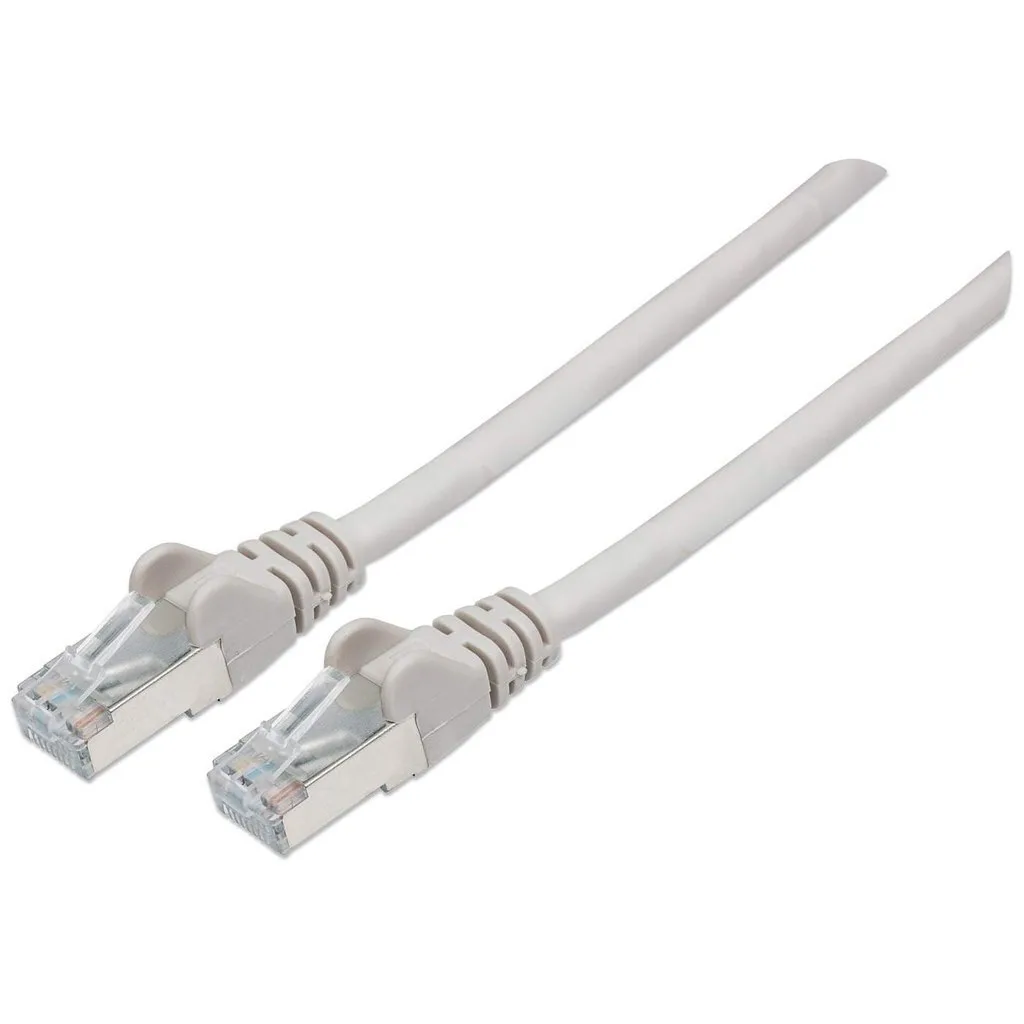 20240809135122_a47887d6.jpeg Intellinet S/FTP Cat.6 (Gigabit) Καλώδιο Δικτύου Ethernet 0.25m Γκρι 739788 - Image 1
