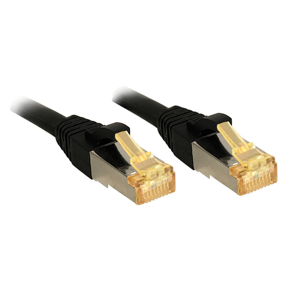 Lindy S/FTP Cat.7 (10Gbps) Καλώδιο Δικτύου Ethernet 10m Μαύρο 47313 - Image 1