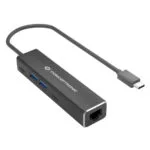 Conceptronic Hub 4 Θυρών USB 3.2 με σύνδεση USB-C Γκρι ABBY14B