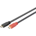 Digitus HDMI 1.4 High Speed 1080p 120Hz Cable HDMI male - HDMI male 10m Μαύρο AK-330118-100-S
