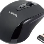 LogiLink ID0031 Ασύρματο Mini Ποντίκι Μαύρο