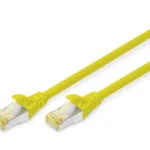 Digitus S/FTP Cat.6a (Gigabit) Καλώδιο Δικτύου Ethernet 0.25m Κίτρινο DK-1644-A-0025/Y