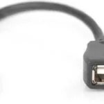 Digitus Μετατροπέας micro USB male σε USB-A female 1τμχ AK-300310-002-S
