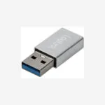 LogiLink Μετατροπέας USB-A male σε USB-C female Ασημί (AU0056)