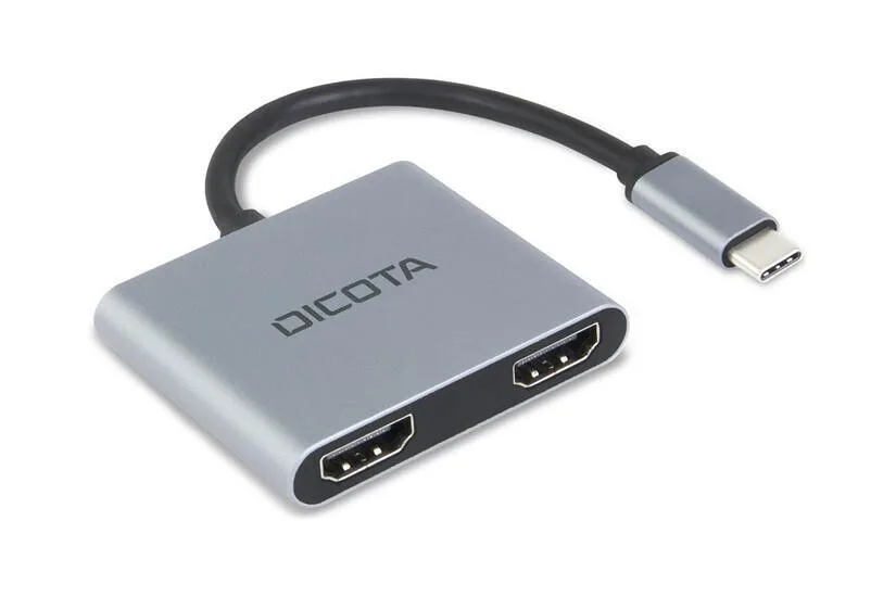 20240809150129_dicota_usb_c_docking_station_me_hdmi_4k_pd_kai_syndesi_2_othonon_gri_d32063.jpeg Dicota USB-C Docking Station με HDMI 4K PD και σύνδεση 2 Οθονών Γκρι (D32063) - Image 1