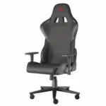 Genesis Nitro 550 Καρέκλα Gaming Δερματίνης με Ρυθμιζόμενα Μπράτσα Μαύρη