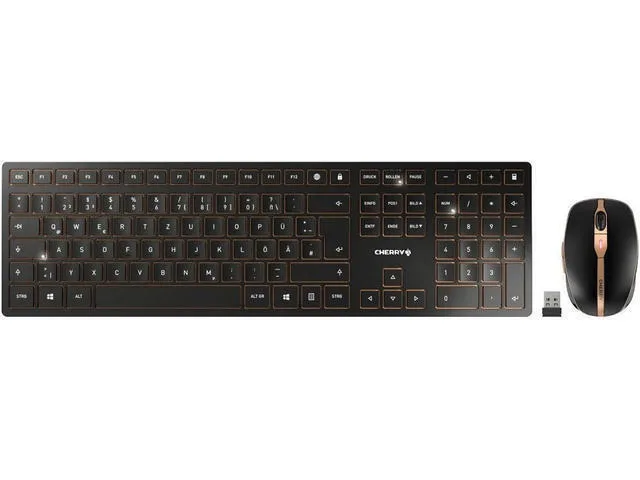 Cherry DW 9100 Ασύρματο Bluetooth Σετ Πληκτρολόγιο & Ποντίκι Αγγλικό US - Image 1