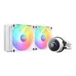 NZXT Kraken 240 Elite RGB Υδρόψυξη AIO CPU με 2 Ανεμιστήρες 120mm Λευκή