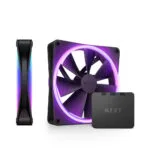 NZXT F140 Duo Case Fan (1800rpm / 84.75cfm) με RGB Φωτισμό και Σύνδεση 4-Pin PWM 2τμχ