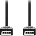 Nedis USB 2.0 Cable USB-A male - USB-A male 3m CCGL60000BK30