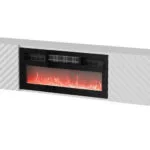 Έπιπλο Τηλεόρασης Λευκό Μ183xΠ35xΥ37cm 301182