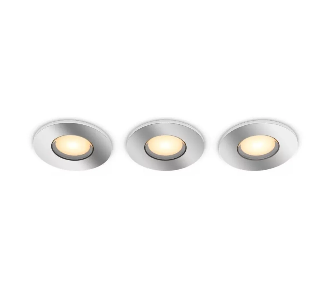 20240814120828_philips_choneyto_spot_asimi.jpeg Philips Χωνευτό Σποτ Ασημί 1τμχ - Image 1