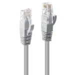 Lindy U/UTP Cat.6 (Gigabit) Καλώδιο Δικτύου Ethernet 0.3m Γκρι 48000
