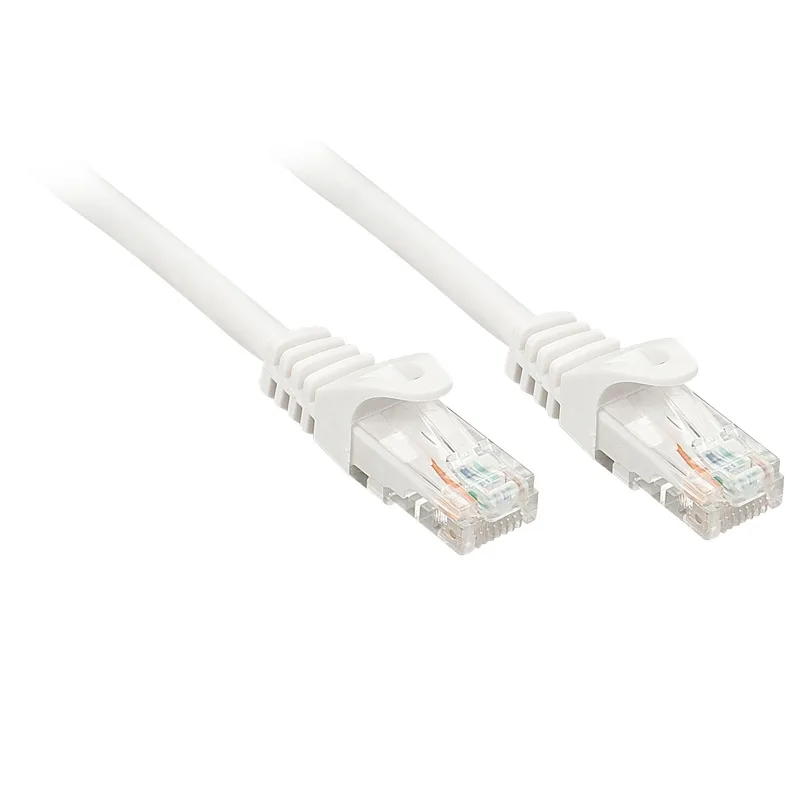 Lindy U/UTP Cat.6 (Gigabit) Καλώδιο Δικτύου Ethernet 0.3m Λευκό 48200 - Image 1